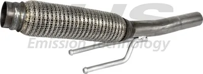 Produktbild von HJS Abgasrohr Auspuffrohr für VW up! Schrägheck (121, 122, BL1, BL2) Vorne 91 11 1678