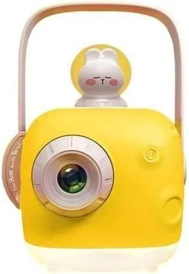 Image de Projecteur d'Histoires, ZzzMoon 1.5 Jaune, Batterie Intégrée, Sans Lumière Bleue, Mode Veilleuse