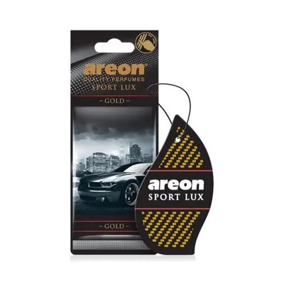 Obrázok produktu pre Areon Sport Lux Zlat - Osvieujci autov s vn tlu a luxusu.