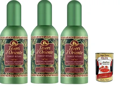 Produktbild von Italian Gourmet EdT Wasserlilie-Hinoki Parfüm 3x100ml 300ml mit Polpa