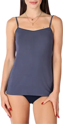 Produktbild von Bellivalini Damen Unterhemd aus Viskose BLV50-218 (Blau, S )