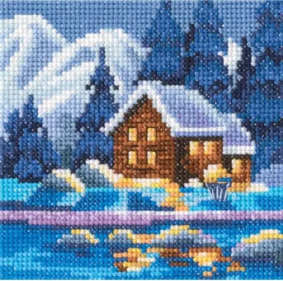Image de Kit de tampons RTO, collection "Couleurs d'hiver", dimensions 11x11 cm
