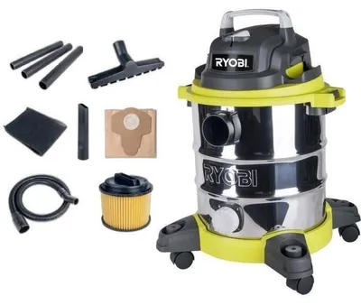 Immagine prodotto di Aspiratore elettrico ryobi rvc-1220i-g/ 1250w/ serbatoio 20l