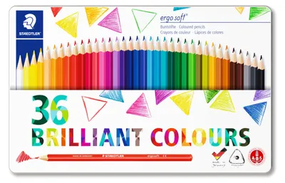 Immagine prodotto di STAEDTLER® 157 M36 Matita a punta morbida ergosoft, confezione da 36   100%