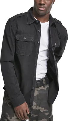 Image de Brandit - VINTAGE Denim chemise noir - XXL