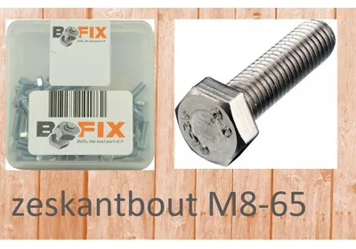 Immagine prodotto di Bullone esagonale Bofix M8-65 (12 pezzi)