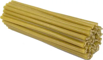 Produktbild von 325g (ca. 50 St,) Bienenwachs Kerzen Nr.60 36263