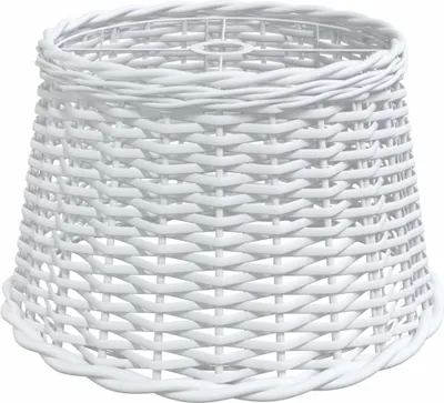Obrázok produktu pre vidaXL tienidlo biele Ø45x28 cm Wicker