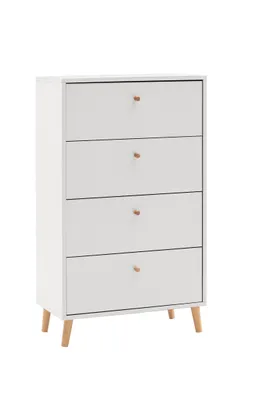 Produktbild von Möbelpartner Kommode Bjarne weiß 160566 Breite 60 cm