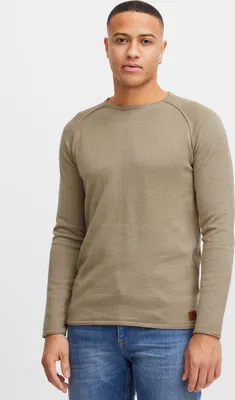 Produktbild von BLEND BHJohn Herren Strickpullover Feinstrick Pullover mit Rundhals-Ausschnitt Baumwollmischung Regular fit