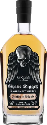 Produktbild von Grave Digger FIELDS OF BLOOD Single Malt Whisky 47% Vol. 0,7l