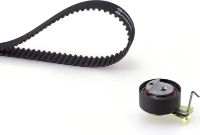 Produktbild von GATES K015574XS Zahnriemensatz passend für PEUGEOT 206 Schrägheck (2A/C) 100-Zähne
