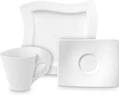 Produktbild von Famanu Kaffeegeschirr Set 12-teilig für 6 Personen - Porzellan