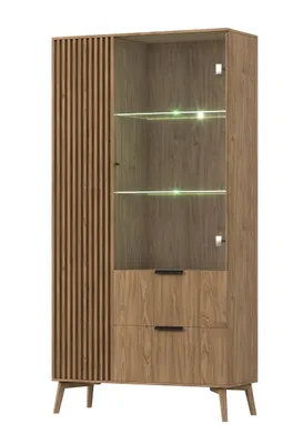 Obrázok produktu pre Vitríny OXM Entsian Artisan dub 100 x 192 x 60 cm