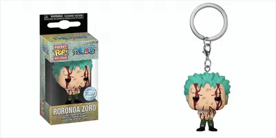 Produktbild von One Piece - Roronoa Zoro   - Schlüsselanhänger Funko Pocket POP! Keychain