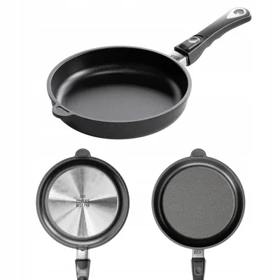 Zdjęcie produktu dla Patelnia do smażenia AMT z nieprzywierającą powłoką, 24 cm, INDUKCJA