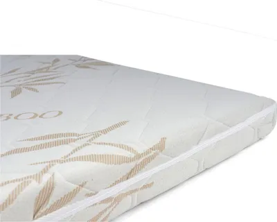 Zdjęcie produktu dla Pokrowiec Na Materac Bamusowy Pikowany Zamek 100X200X25
