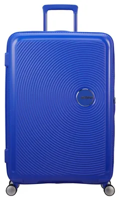 Zdjęcie produktu dla American Tourister walizka podróżna SOUNDBOX Spinner 77 EXP, kobaltowy niebieski 97/110 l