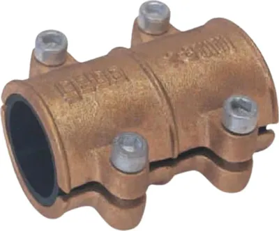 Image de GEBO Armaturen Colliers de serrage en laiton pour tuyaux en cuivre, type MD, 22 mm, 1 pièce.