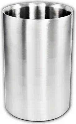 Produktbild von FLASCHENKÜHLER Edelstahl Ø12cm Weinkühler Sektkühler Champagnerkühler Kühler 49