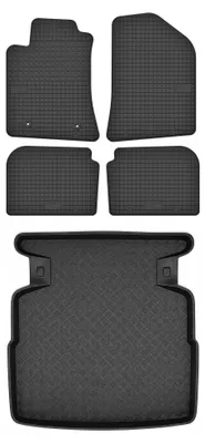 Obrázok produktu pre Gumové autokoberce SolidTread + vaňa kufra pre: Toyota Avensis II T25 2003-2009 sedan 5 ks