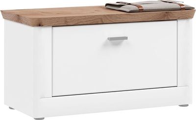 xonox.home Lavica Michigan biela reprodukcia 79x44x37 cm