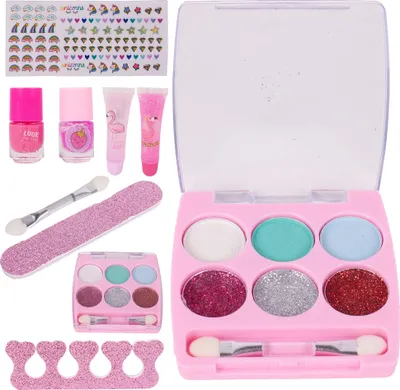 Produktbild von MalPlay Kinderschminke | Schminkset +  Zubehör | Make Up Set | Kinderschminke | für Kinder Mädchen ab 8 Jahren