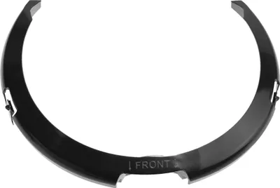 A black ring-shaped product is shown against a white background.