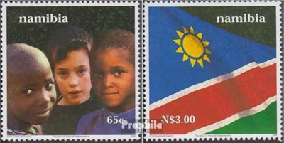 Produktbild von Briefmarken Namibia - Südwestafrika 2000 Mi 1013-1014 (kompl.Ausg.) postfrisch 10 Jahre Unabhänigkeit