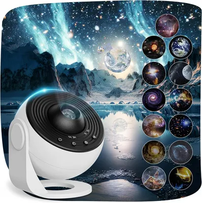 Zdjęcie produktu dla Projektor Gwiazd Planetarium Do Sypialni Lampa Led 13W1 Dekoracja Z Timerem