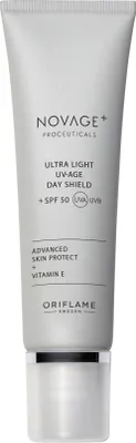 Produktbild von Oriflame Novage+ Proceuticals Ultraleichte schützende Tagescreme LSF 50 30 ml