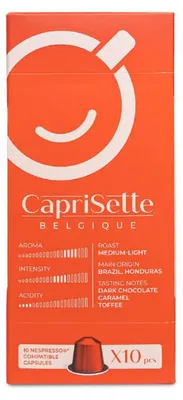 Produktbild von Kaffeekapseln für Nespresso® Maschinen Caprisette Belgique, 10 Stk.