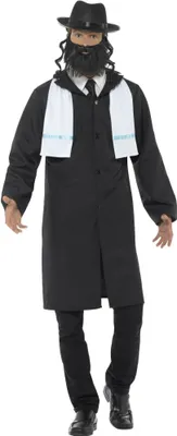 Produktbild von Smiffys - Kostüm Set für Herren SM2229 (M) (Schwarz)