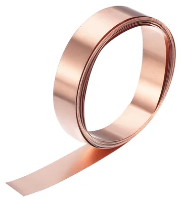 Kupferfolie 2000x10x0,06 mm, 99,9% rein, DIY