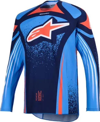Zdjęcie produktu dla Alpinestars Techstar Nomur Motocross Jersey, blau/orange, S