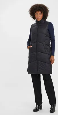 Kapuze Vero Moda Lange Steppweste Vero Moda Steppweste Wadenlang