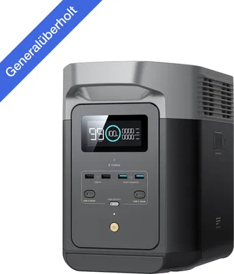 Produktbild von EF ECOFLOW DELTA 2 Tragbare Powerstation LFP-Batterie(Generalüberholt)