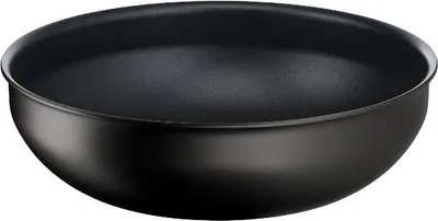 Produktbild von Tefal L39719, Wok-/Bratpfanne, Schwarz, Aluminium, Titan, Thermo-Punkt, Abnehmbar