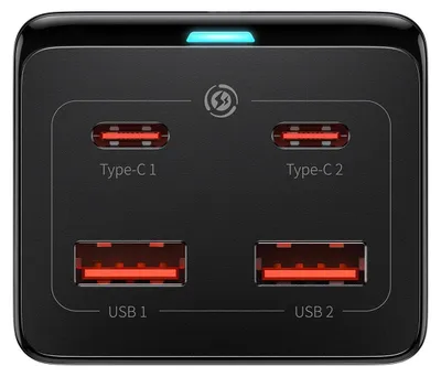 Image de Baseus PSZM000401 mobile device charger Universal Black AC Fast charging Indoor