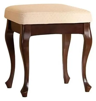 Produktbild von Schemel Hocker Sitzhocker Polsterhocker Fußhocker Holzhocker Küchenhocker