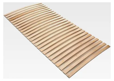 Produktbild von Madera Natura Federleisten Rollrost, stabil, aus Birkenschichtholz, Größe: 90 x 200 cm