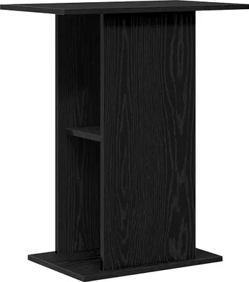 Produktbild von vidaXL Aquariumständer Schwarz Eichen-Optik 60,5x36x72,5 cm