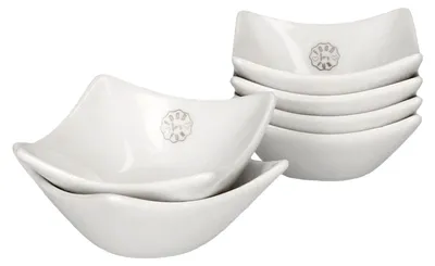 Obrázek produktu pro sada 6 misek na tapas porcelánová miska na dipy dezertní miska na antipasti