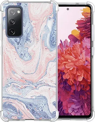 Produktbild von Hülle für Samsung Galaxy S20 FE Silikonhülle Marmor Pink