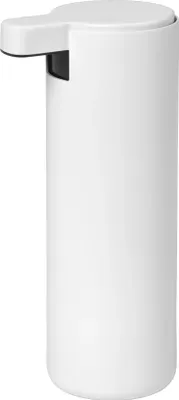 Obrázek produktu pro Blomus dávkovač mýdla Modo, dávkovač, dávkovač mýdla, ocel potažená titanem, guma, plast, bílá, 165 ml, 66264