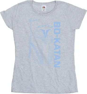 Produktbild von Star Wars - "The Mandalorian" T-Shirt für Damen BI43346 (XXL) (Grau)