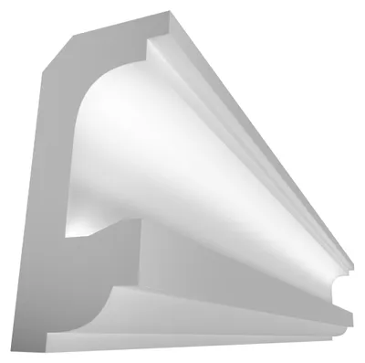Obrázok produktu pre ELHARE Štukové lišty LED svetelné profily nástenné nepriame osvetlenie LS30A - 100x45mm, 2m