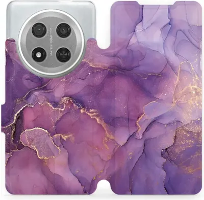 Produktbild von Handyhülle mit klappe für Honor Magic7 Lite, Mobiwear Book, Violett
