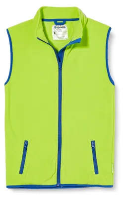 Productafbeelding van Playshoes fleece vest, uni, kinderoutdoorjas, groen, maat 80
