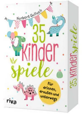 Produktbild von 35 Kinderspiele für drinnen, draußen und unterwegs